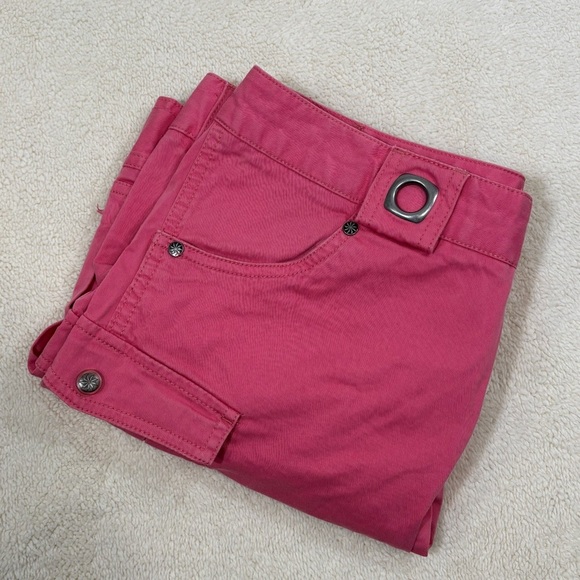 Athleta Women's Size 10 Muted Pink Unlined Cargo Pocket Hiking Skirt - Picture 1 of 9